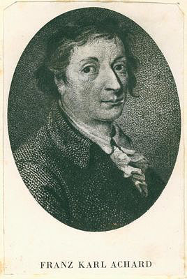 Achard, François Charles<br>1753-1821<br>Sugarbeet cultivator and inventor