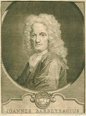 Barbeyrac, Jean<br>1674-1744<br>, copper engraving
