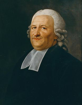 Erman, Jean Pierre<br>1735-1814<br>French-Reformed minister and headmaster of the French Grammar School in Berlin, oil painting by Susette Henry, reproduction
