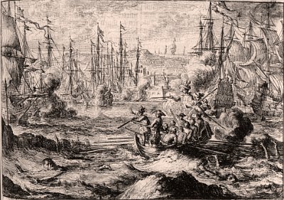 Siege of La Rochelle in 1627